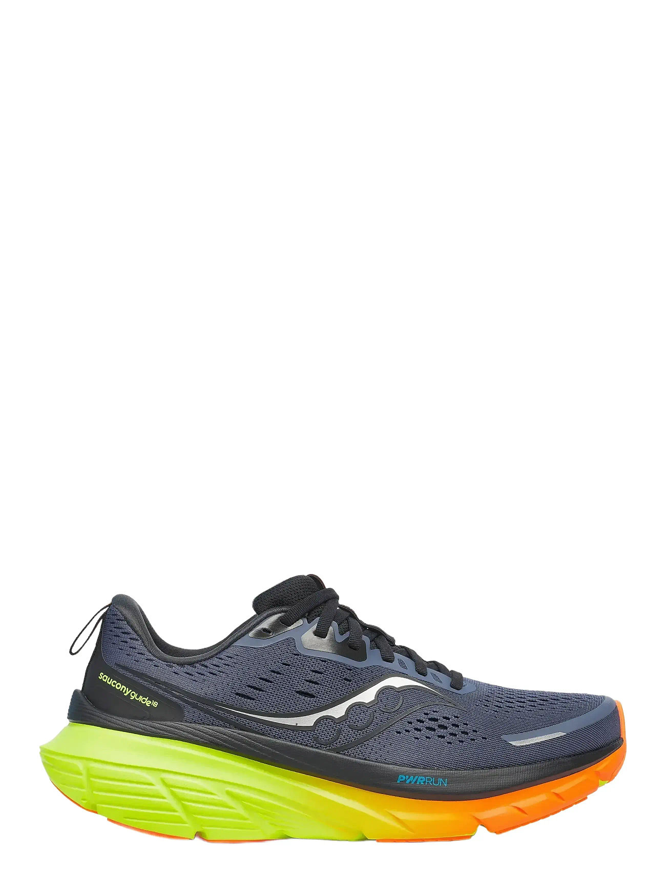 Saucony Guide 18, 43, Grey, Sport Sko > Sport Running Sko, Herre