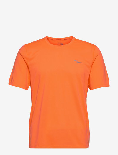STOPWATCH SHORT SLEEVE - short-sleeved t-shirts - vizi orange