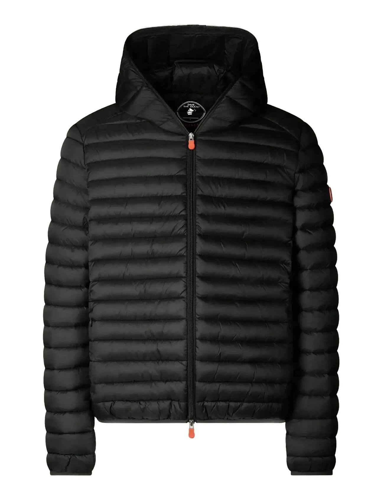 SAVE THE DUCK Donald Hooded Jacke Schwarz - S - Herren