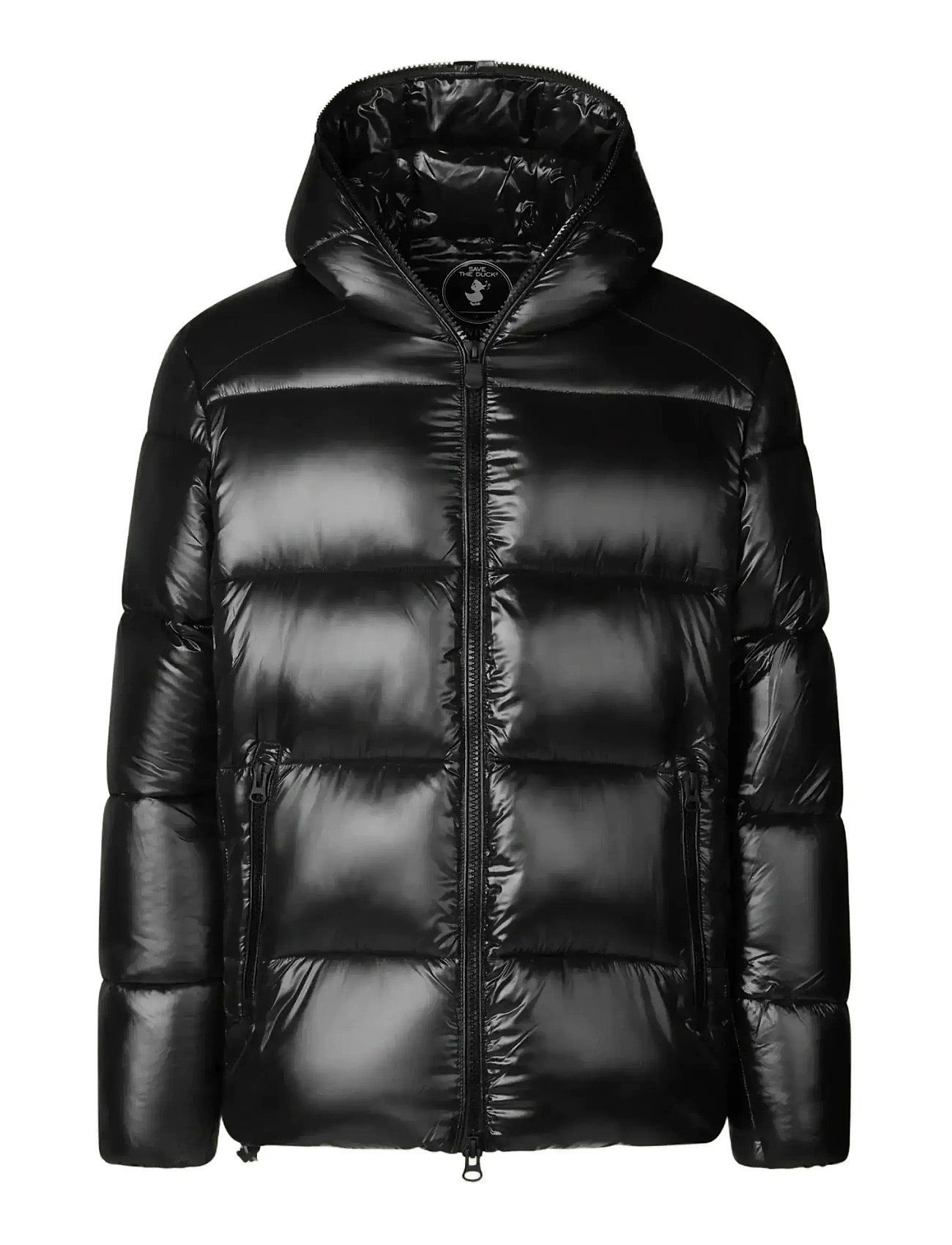 SAVE THE DUCK Edgard Hooded Jacke Schwarz - M - Herren