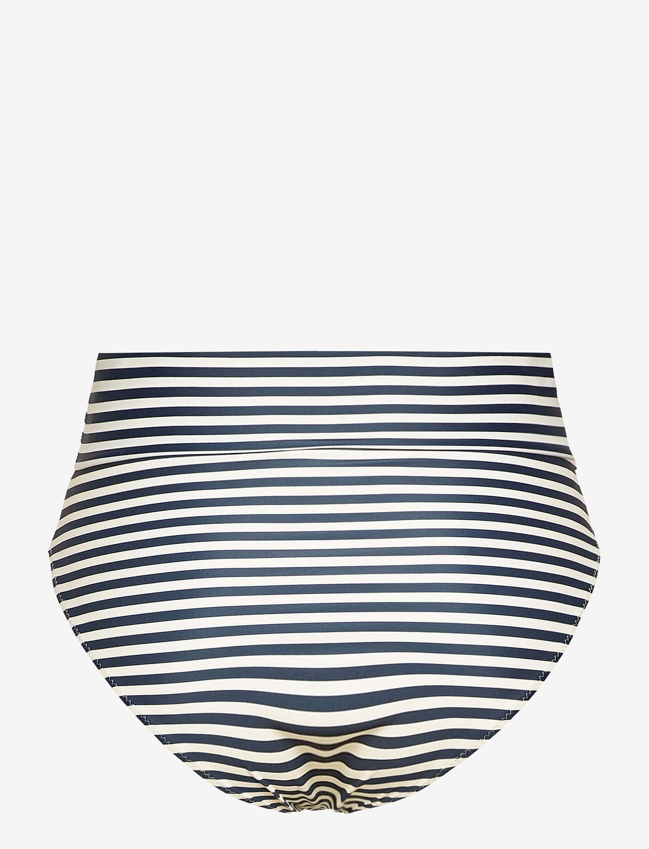 Scampi - SARA - bikini ar augstu vidukli - stripe marine /offwhite - 1