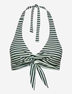 TIBURON - driehoekige bikini - stripe kelp