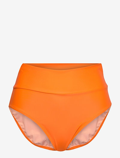 SARA - high waist bikini bottoms - orangina