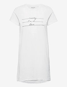 Chemise De Nuit Femme Schiesser - Coton Doux - Coupe Classique