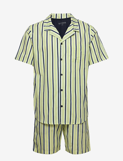Pyjama Short - pysjamassett - yellow