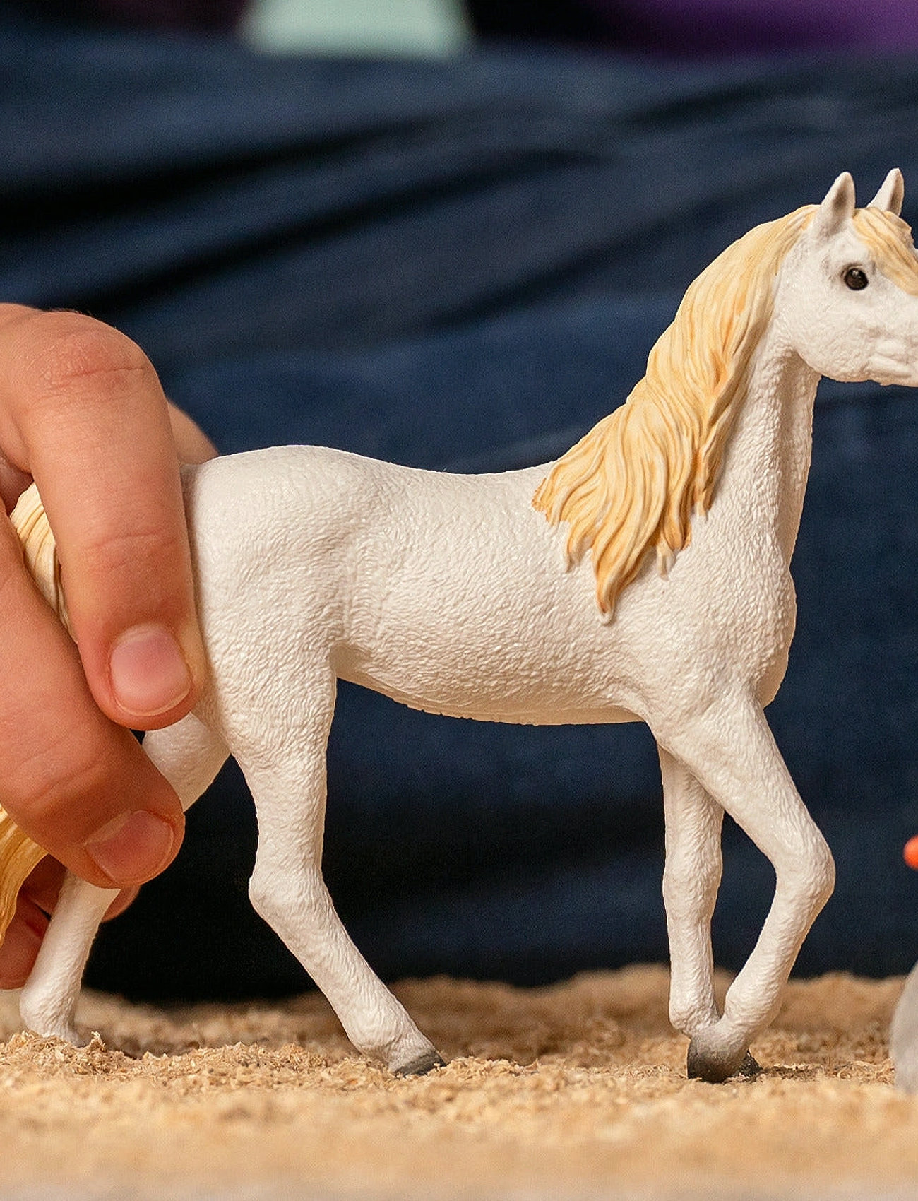 Schleich Schleich Arab Mare, One Size, White, Legesæt & Actionfigurer > Dyr, Børn
