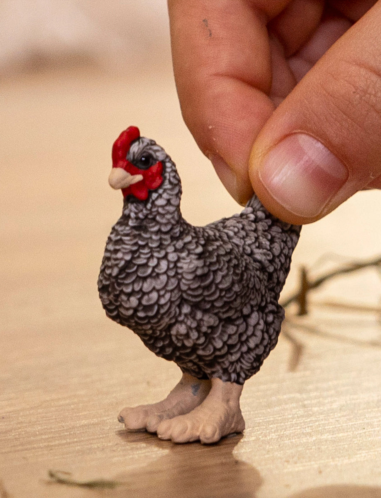 Schleich Schleich Plymouth Rock Chicken, One Size, Multi/patterned, Legesæt & Actionfigurer > Dyr, Børn
