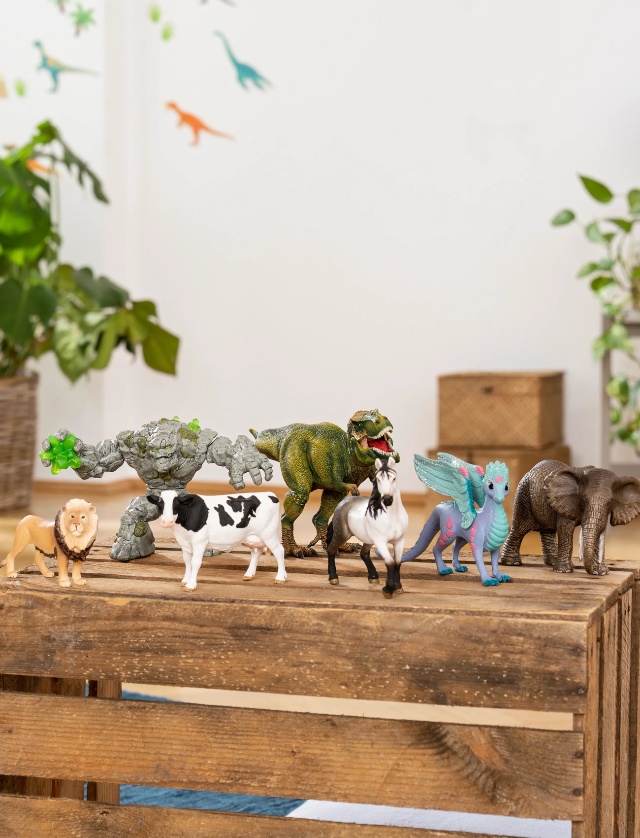 Schleich Schleich Tyrannosaurus Rex, One Size, Green, Legesæt & Actionfigurer > Dyr, Børn