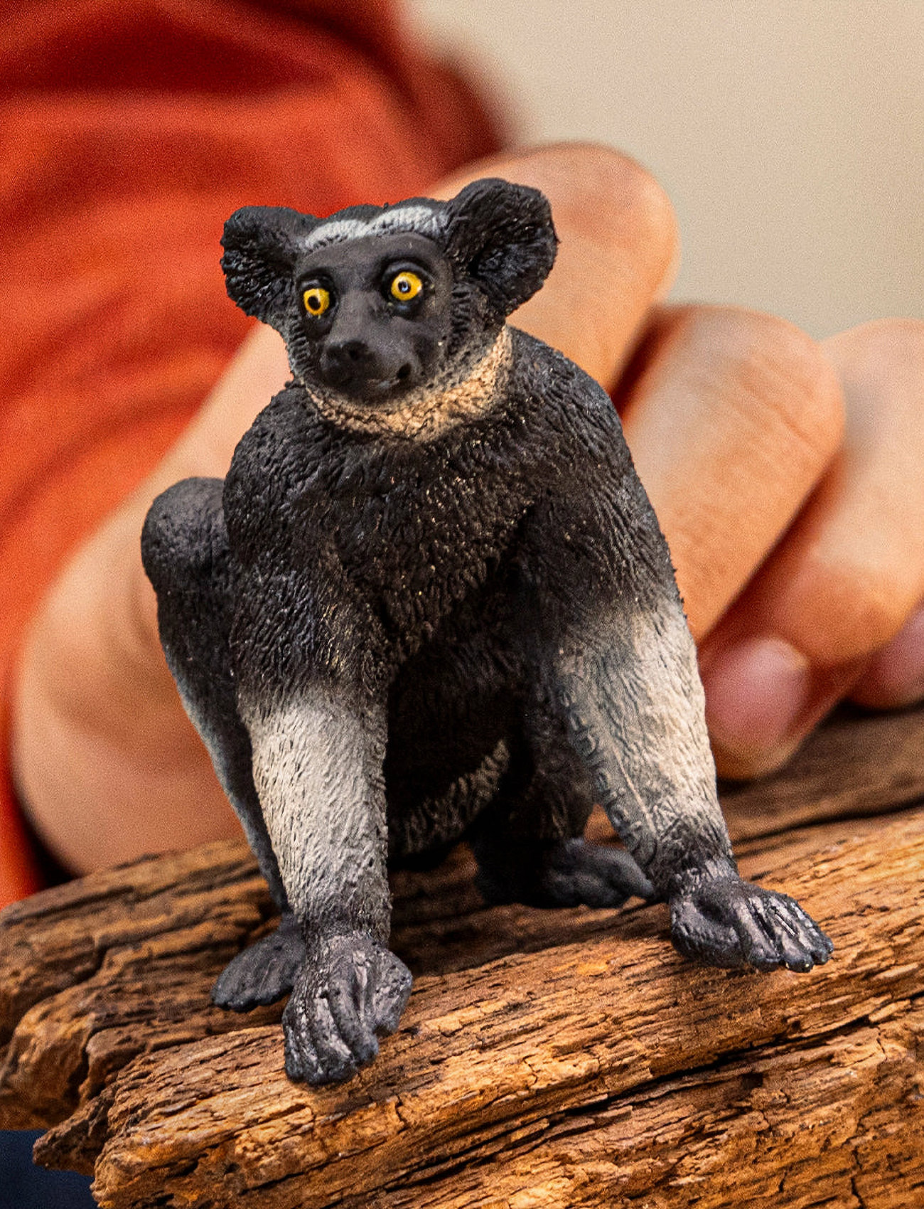 Schleich Schleich Indri, One Size, Multi/patterned, Legesæt & Actionfigurer > Dyr, Børn