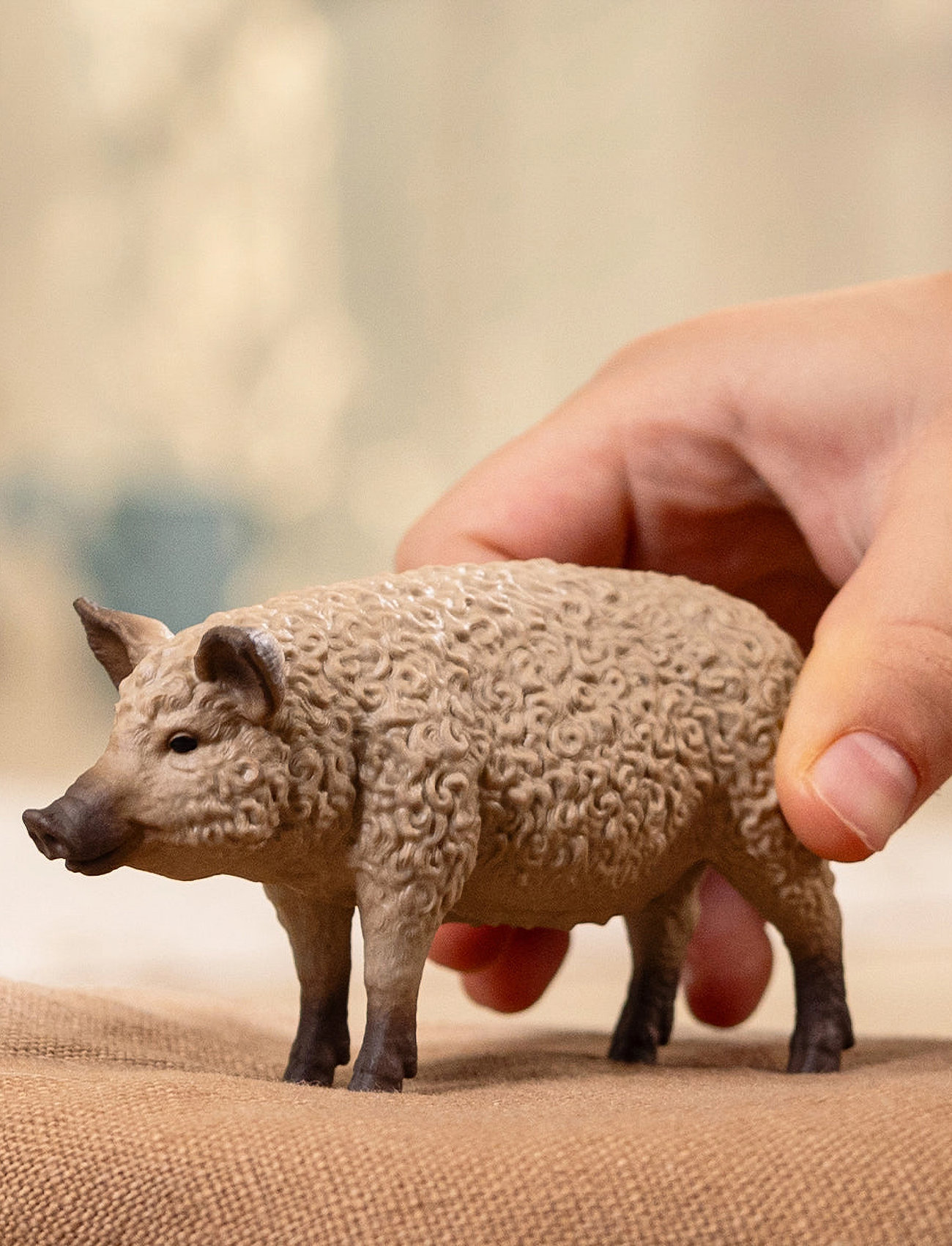 Schleich Schleich Mangalica, One Size, Multi/patterned, Legesæt & Actionfigurer > Dyr, Børn