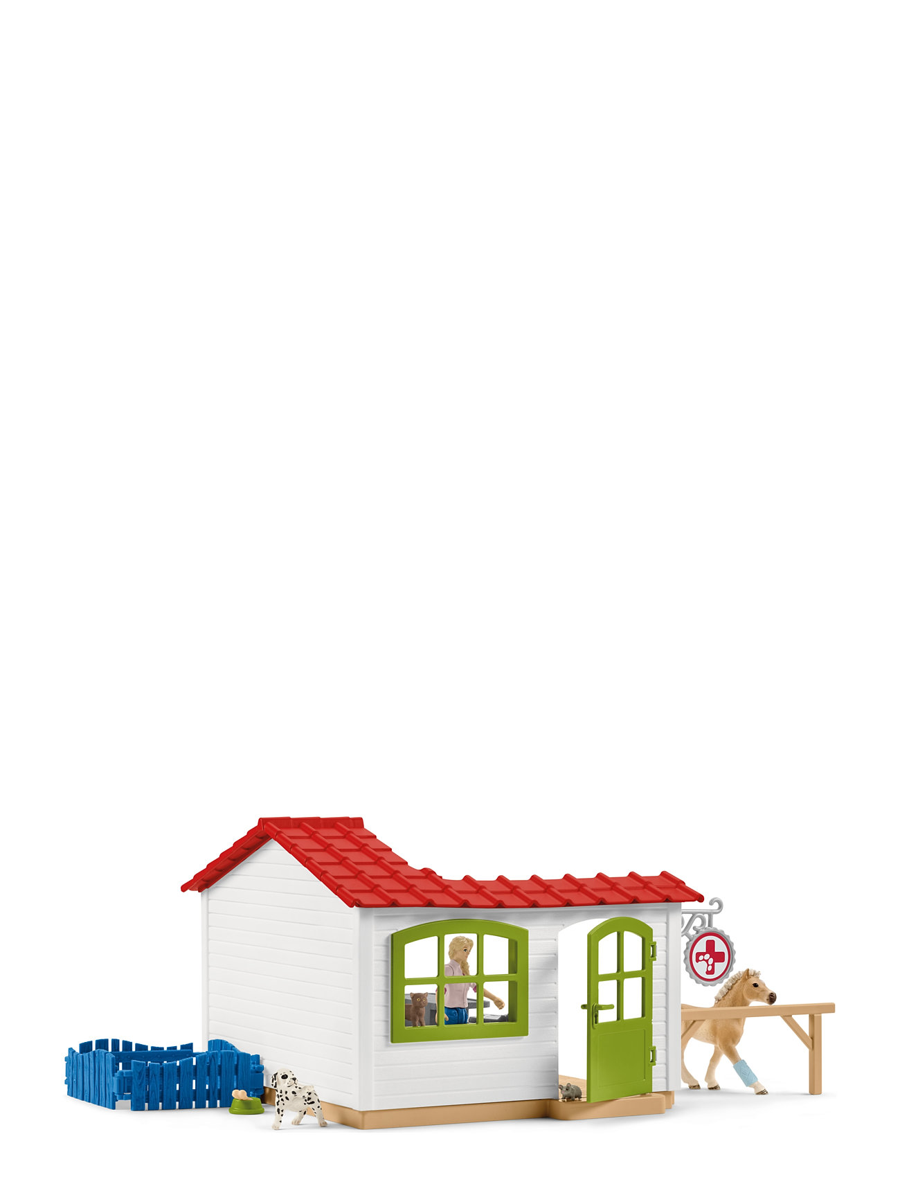Schleich Veterinarian Practice With Pets Toys Playsets & Action Figures Play Sets Multi/patterned Schleich