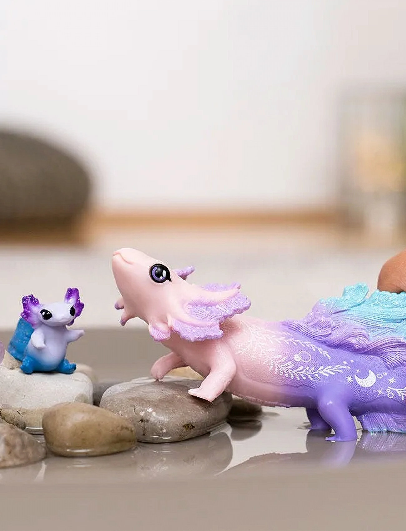 Schleich Schleich Axlotl Discovery Set, One Size, Multi/patterned, Legesæt & Actionfigurer > Dyr, Børn