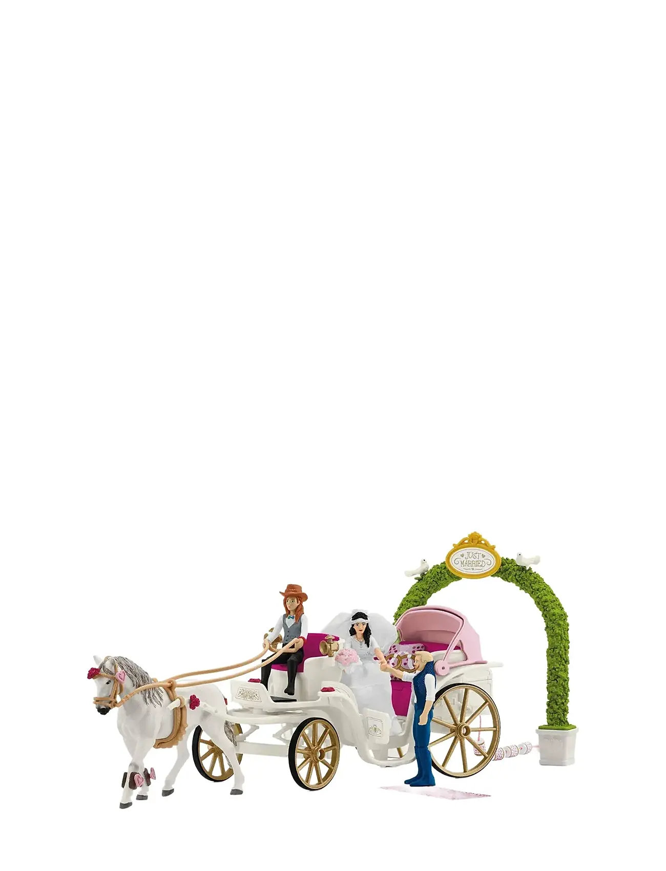 Schleich Wedding Carriage Toys Playsets & Action Figures Play Sets Multi/patterned Schleich