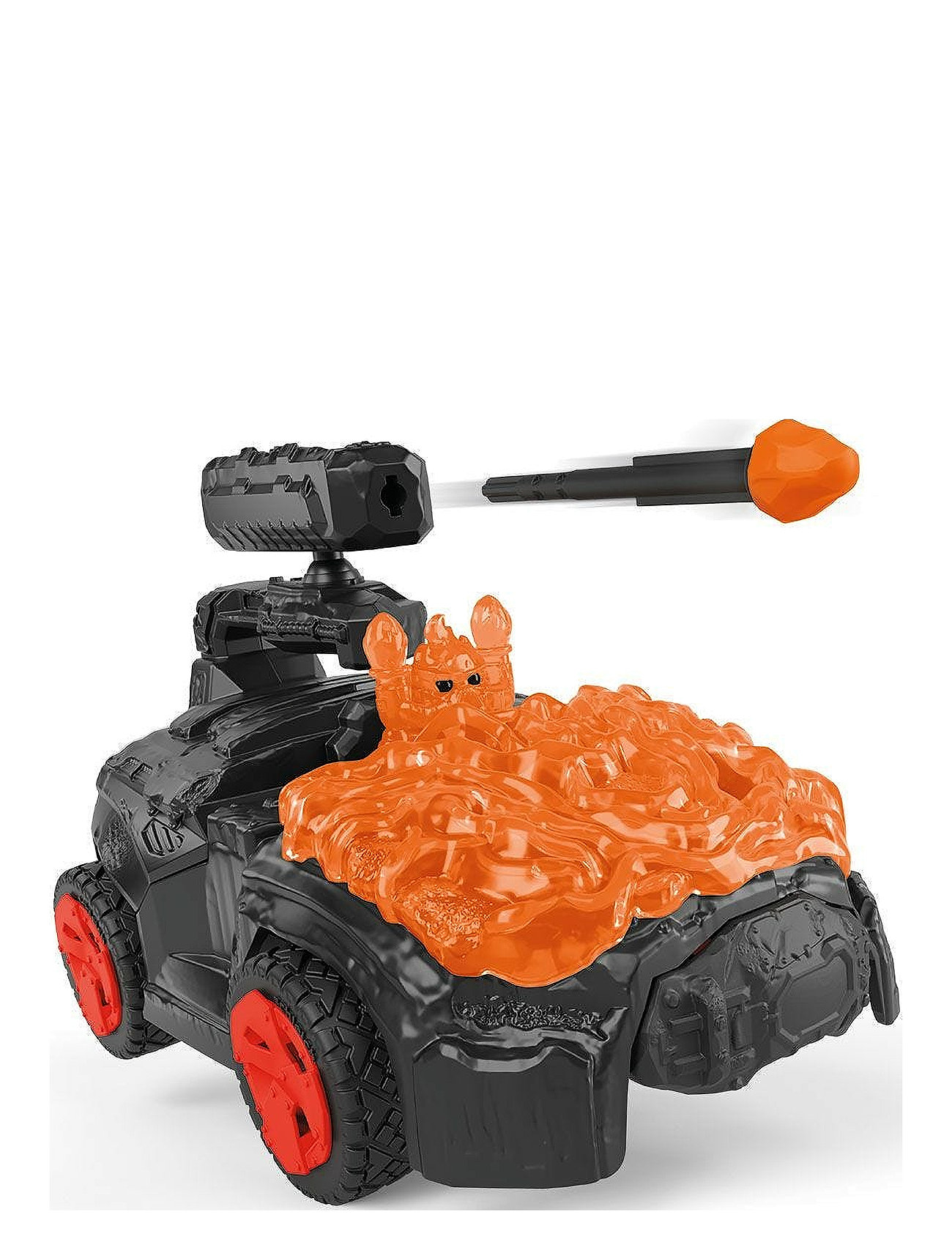 Schleich Lava Crashmobile With Mini Creature Toys Playsets & Action Figures Action Figures Multi/patterned Schleich