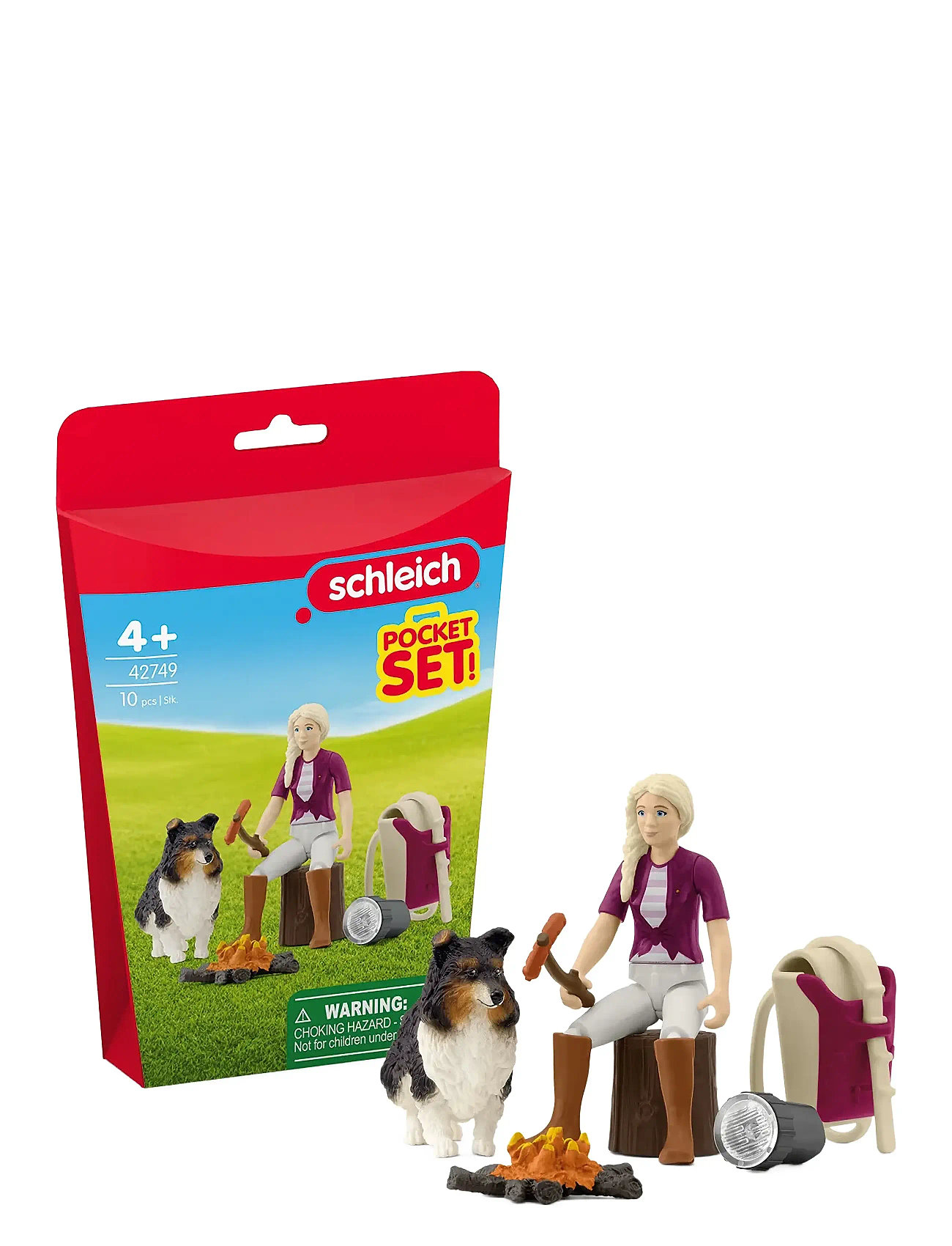Schleich Pocket Set Barbecue Adventure With Sofia Toys Playsets & Action Figures Play Sets Multi/patterned Schleich