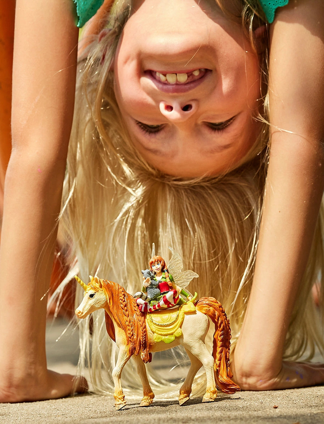 Unicorn Schleich Fairy Marween med glitter enhjørning