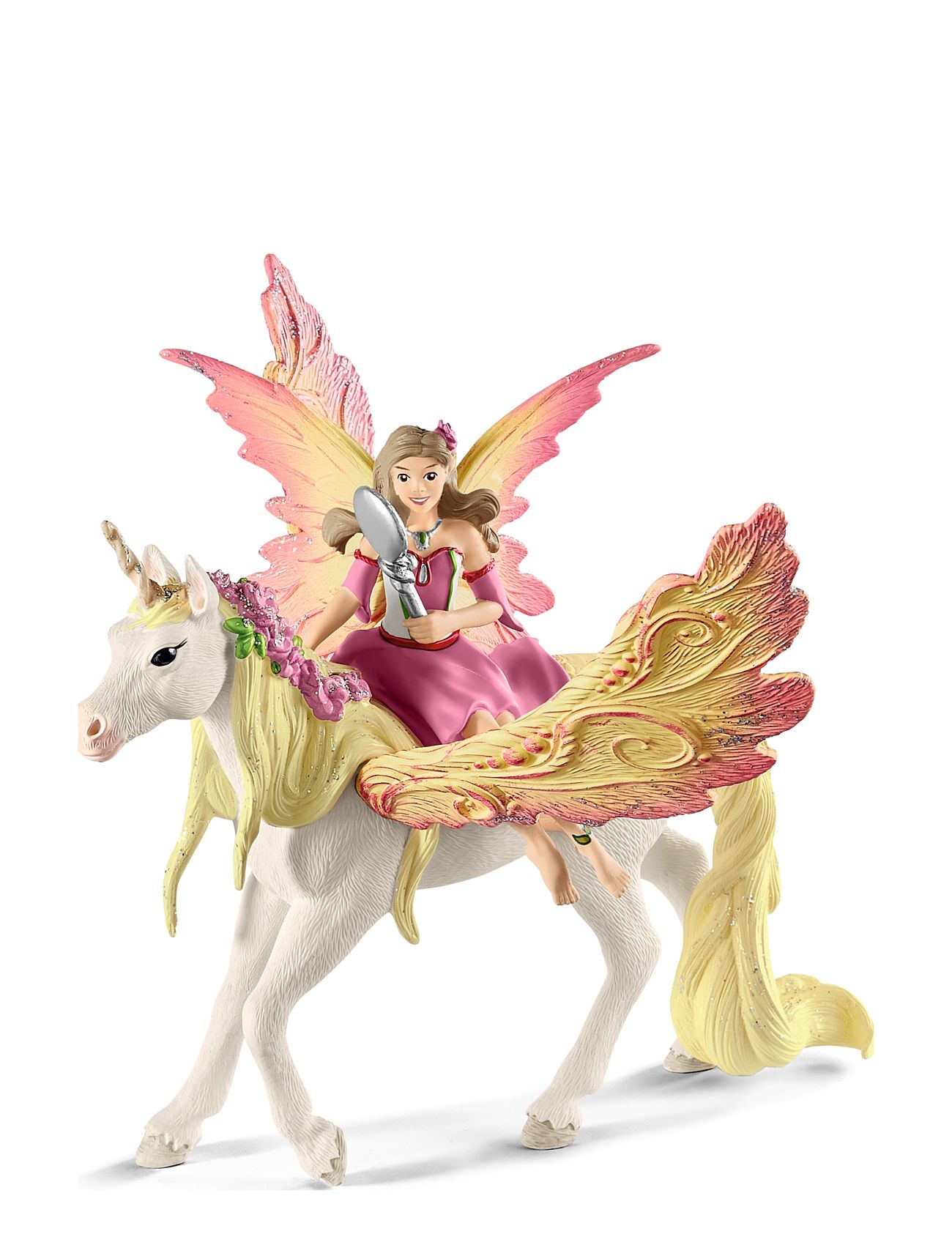 Schleich Fairy Feya With Pegasus Unicorn Toys Playsets & Action Figures Animals Multi/patterned Schleich