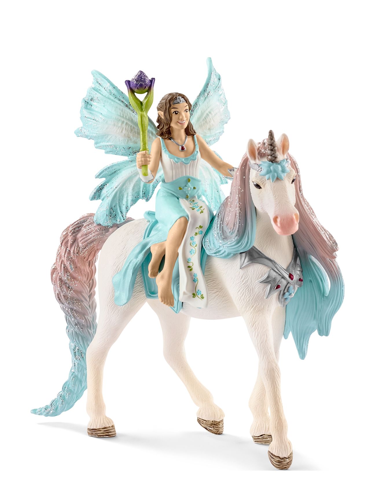 Schleich Fairy Eyela With Princess Unicorn Toys Playsets & Action Figures Animals Multi/patterned Schleich