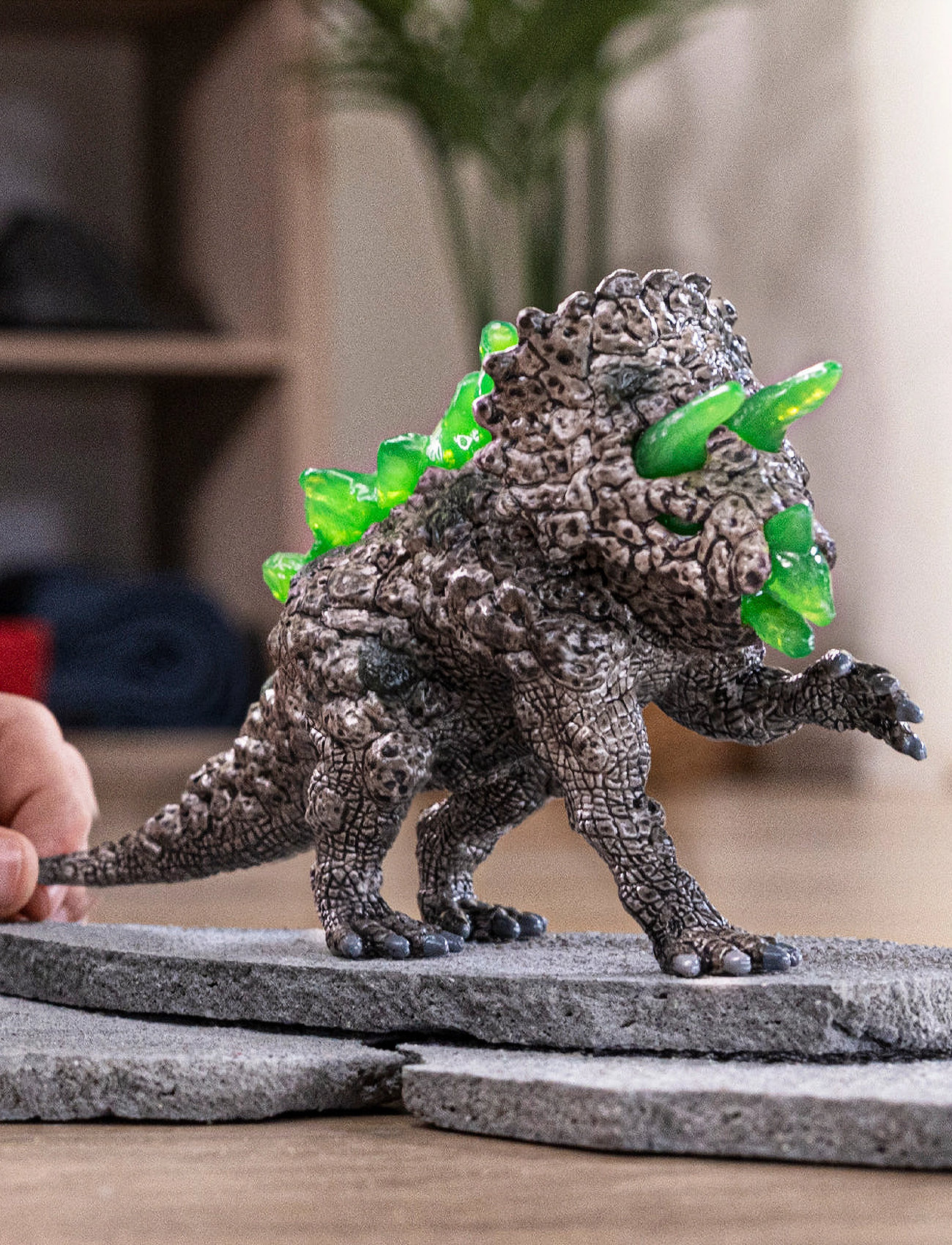 Schleich Schleich Stone Triceratops, One Size, Multi/patterned, Legesæt Og Actionfigurer > Actionfigurer, Børn