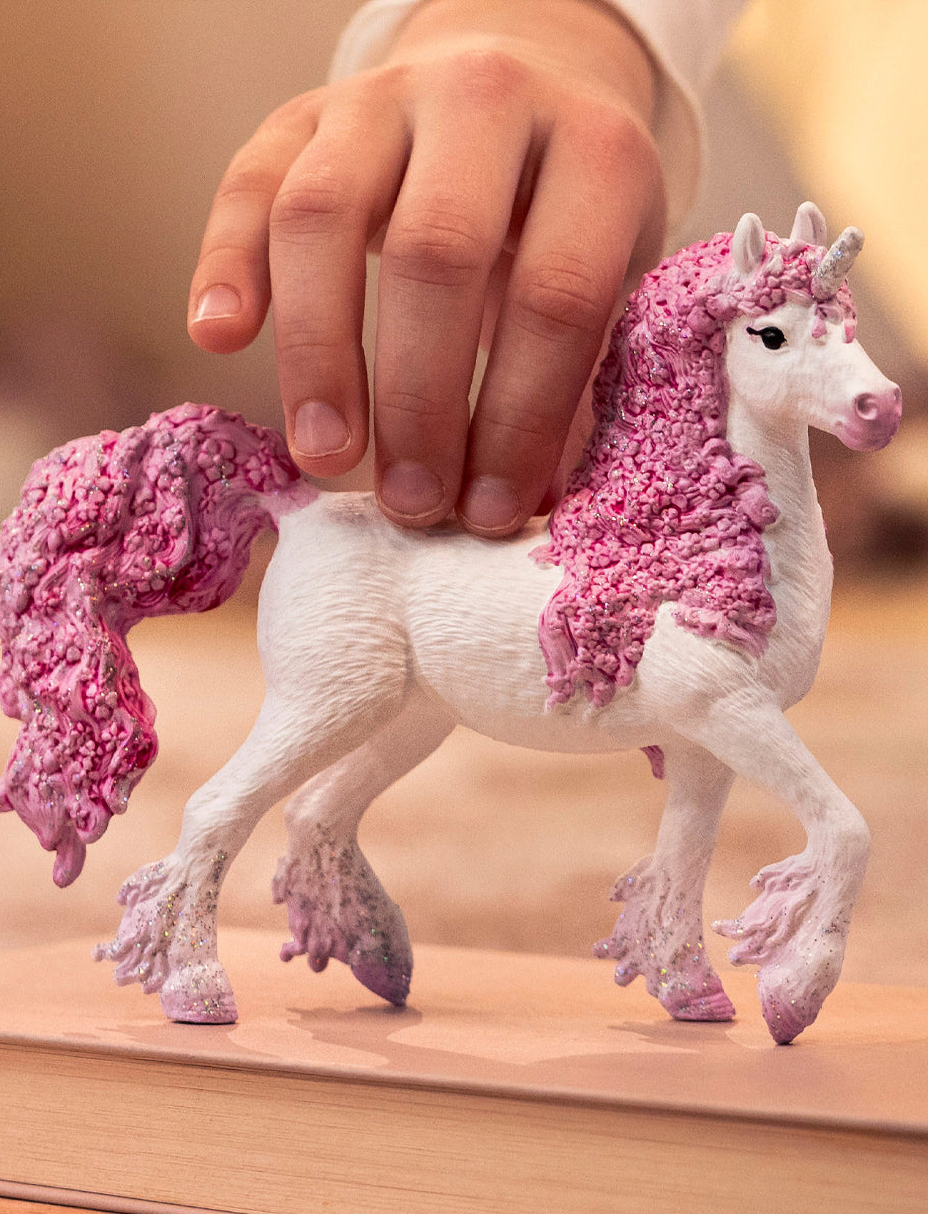 Schleich Schleich Flower Unicorn Mare, One Size, Multi/patterned, Legesæt Og Actionfigurer > Actionfigurer, Børn