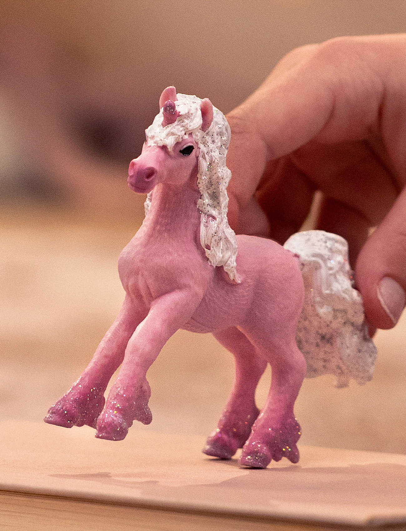 Schleich Schleich Flower Unicorn Foal, One Size, Pink, Legesæt & Actionfigurer > Dyr, Børn