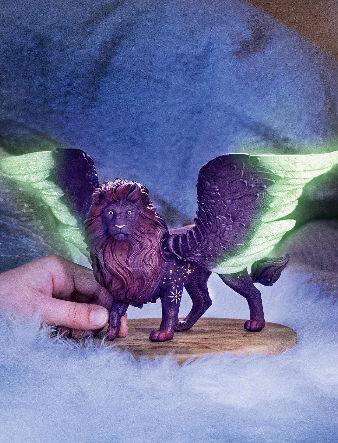 Schleich Schleich Moon Lion, One Size, Purple, Legesæt Og Actionfigurer > Actionfigurer, Børn