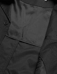 Schnayderman's - Belted Overcoat - trench coats - black - 9