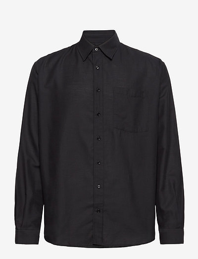 SHIRT NON-BINARY TWILL - basic skjortor - black