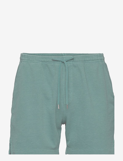 SHORTS PIQUÉ - casual shorts - green teal