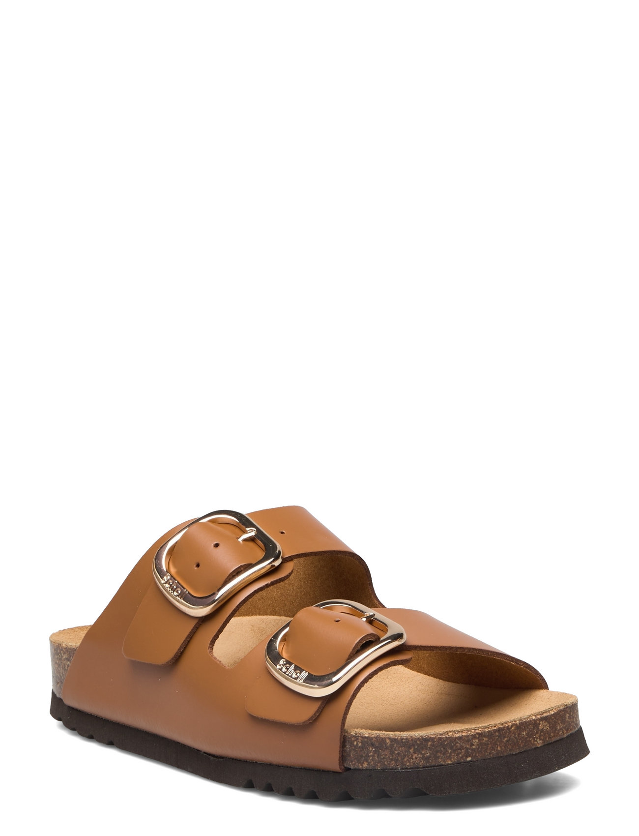 HADYN Cognac Leather Sandal | Women's Designer Sandals – Steve Madden