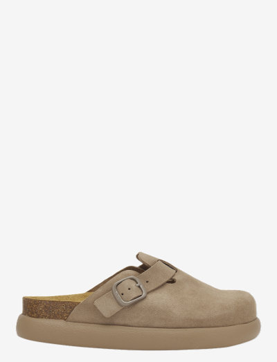 SL FAE CHUNKY SUEDE DARK BEIGE