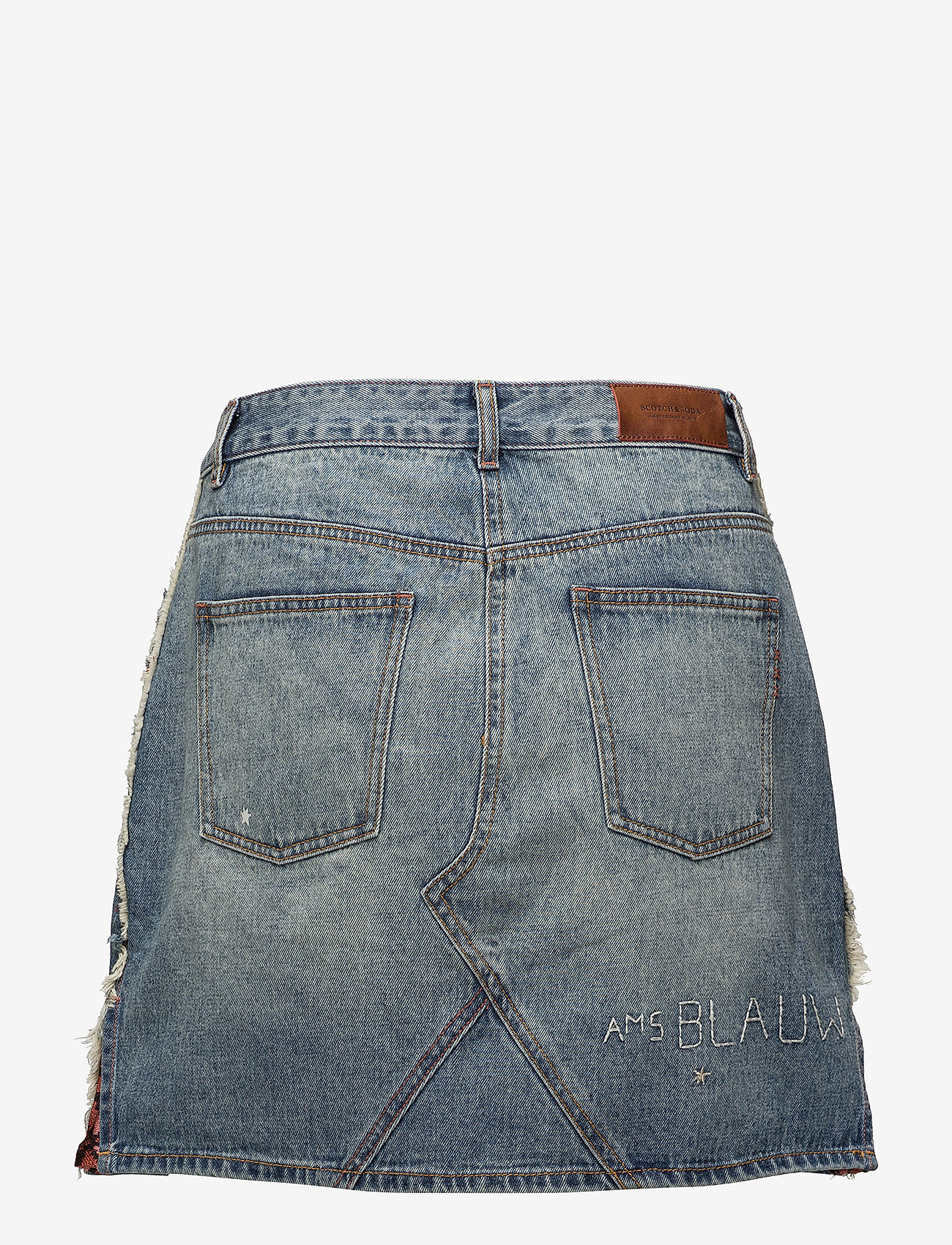 Scotch \u0026 Soda Seasonal Denim Skirt With 