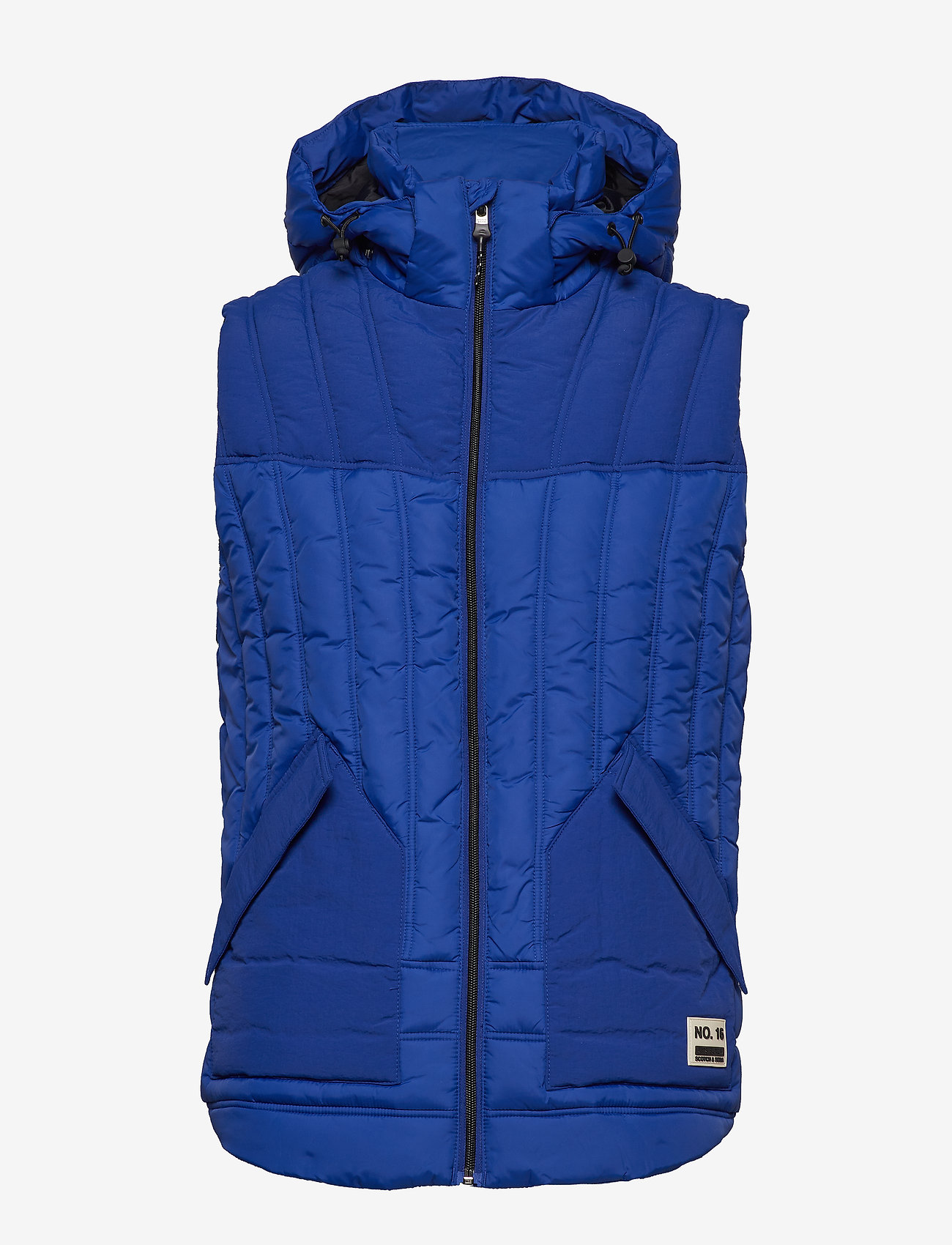 Scotch & Soda New Quilted Bodywarmer With Detachable Hood - Vests ...