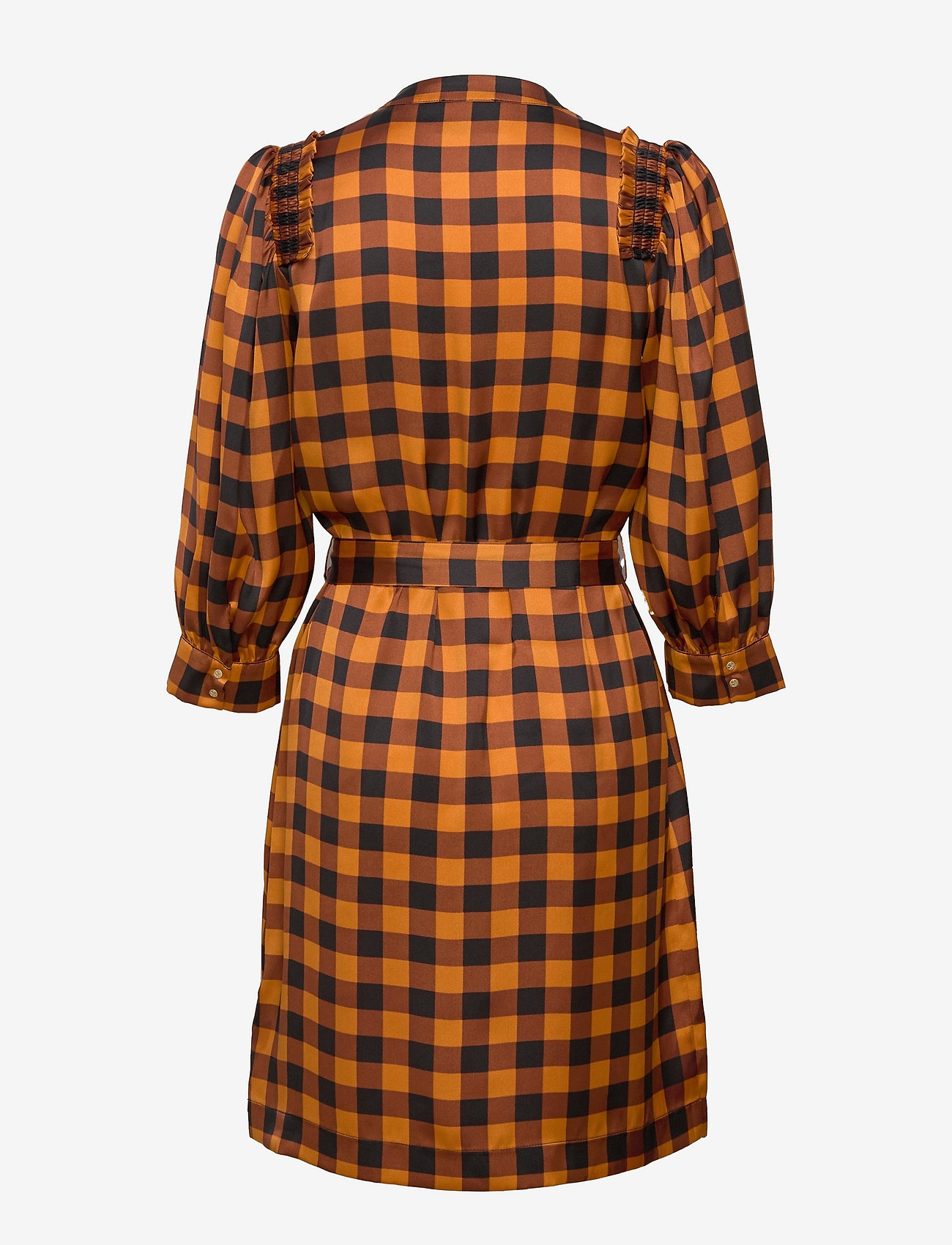 polyester mini dress