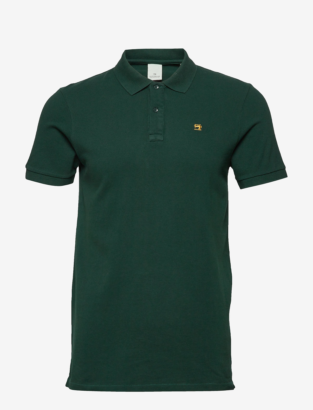 scotch & soda classic garment dyed pique polo