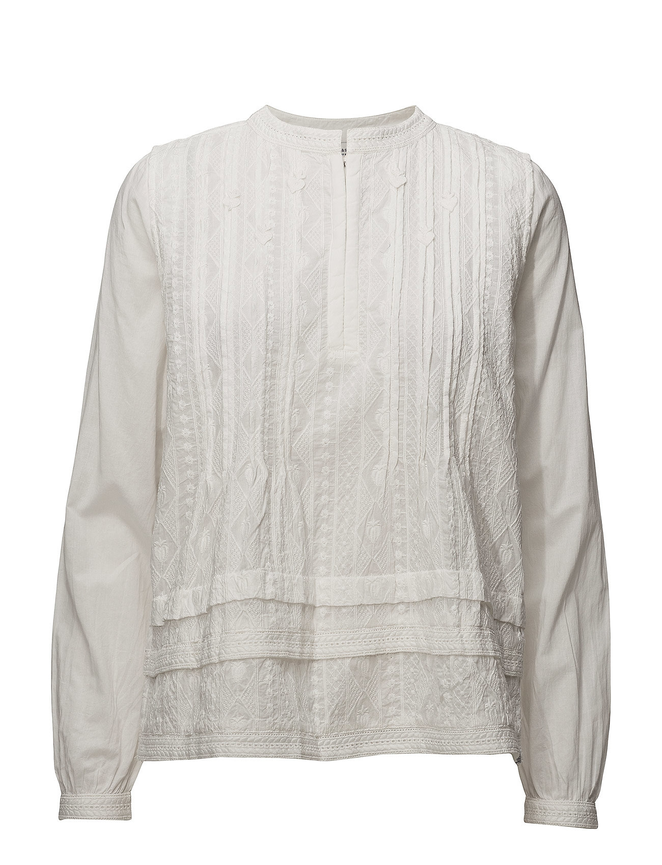 Tunique Top T Shirts Tops Long Sleeved Wit Scotch Soda scotch soda kopen in de aanbieding