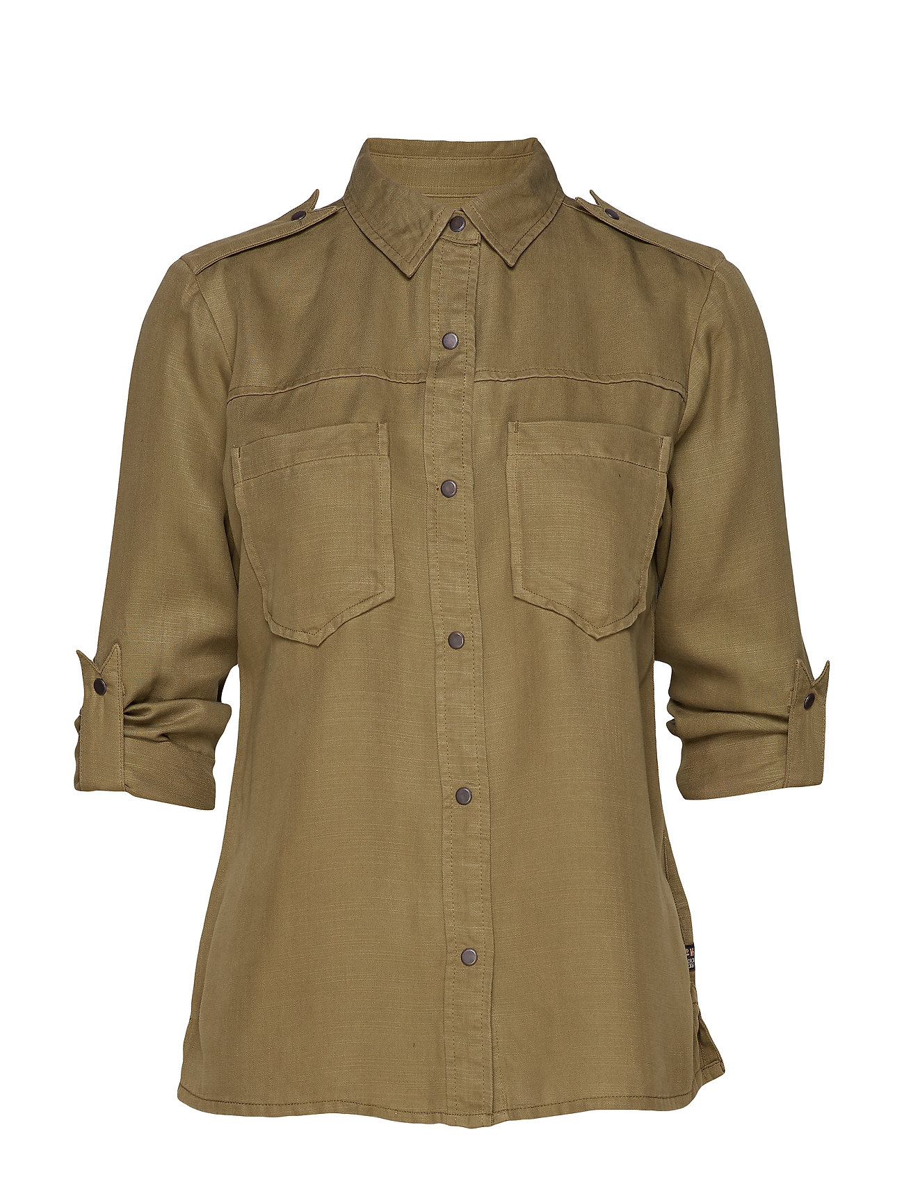 Inspired In Soda Workwear Shirt Drapy Qualitymilitary GreenScotchamp; 4A5Rj3Lq