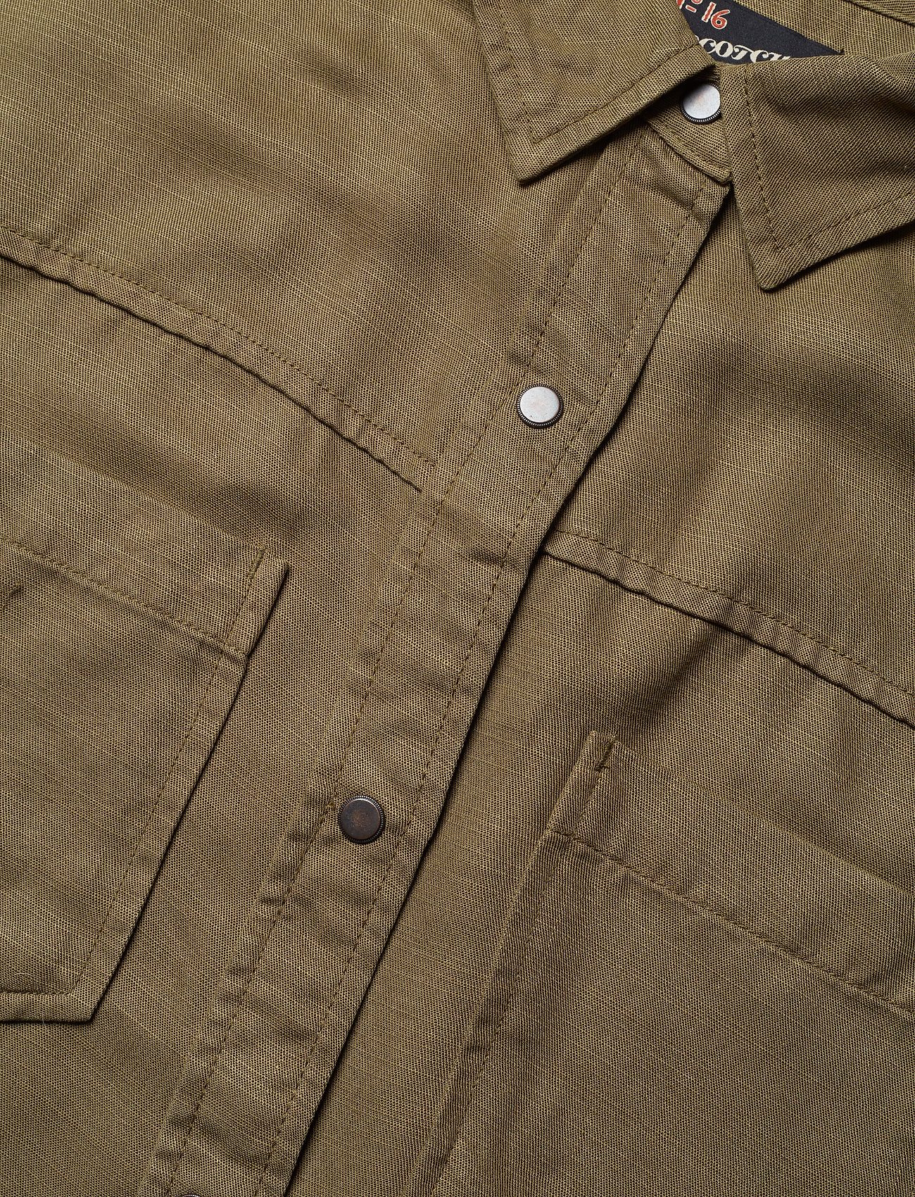 Inspired In Soda Workwear Shirt Drapy Qualitymilitary GreenScotchamp; 4A5Rj3Lq
