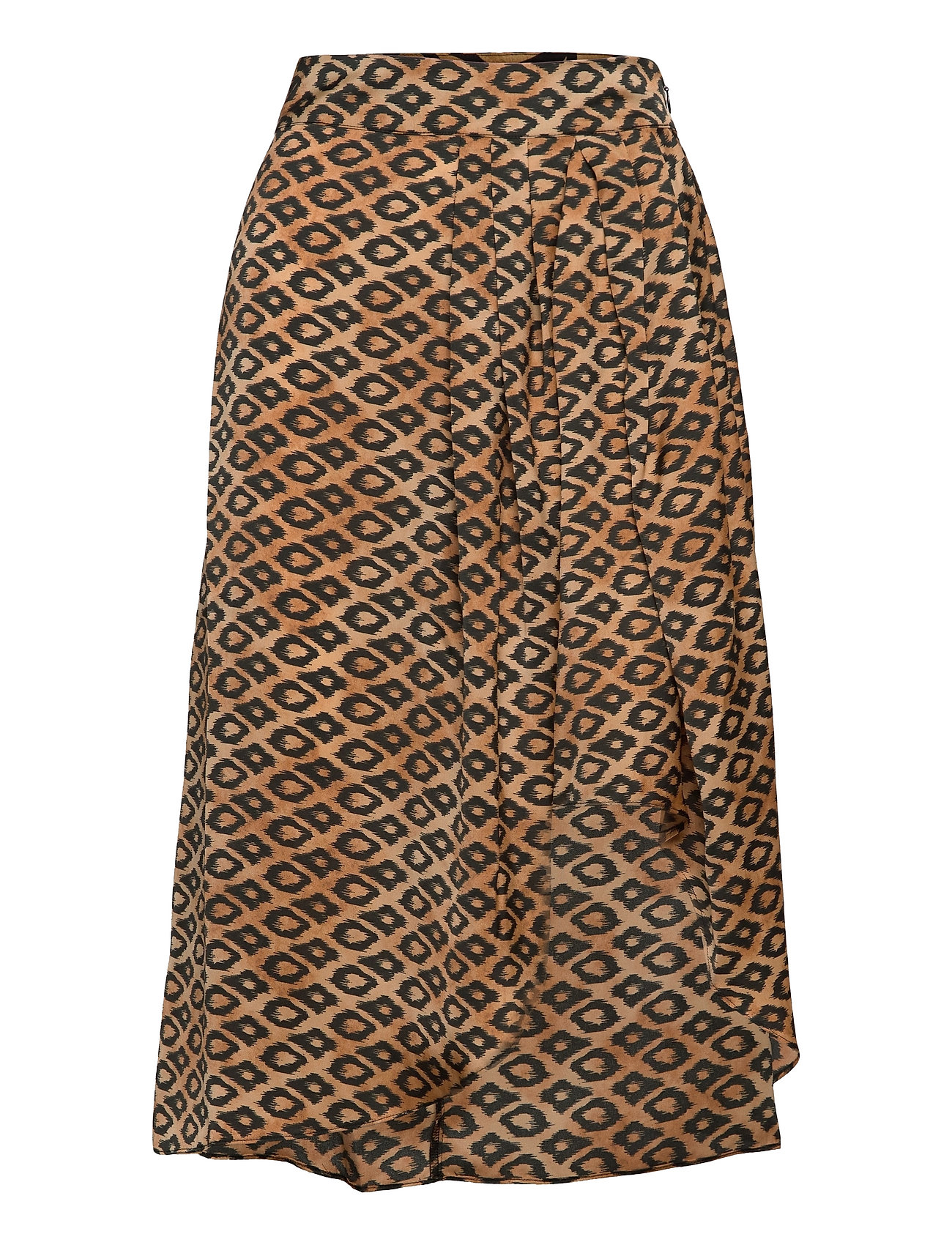 Printed Midi Recycled Polyester Wrap Skirt Patterned Scotch & Soda