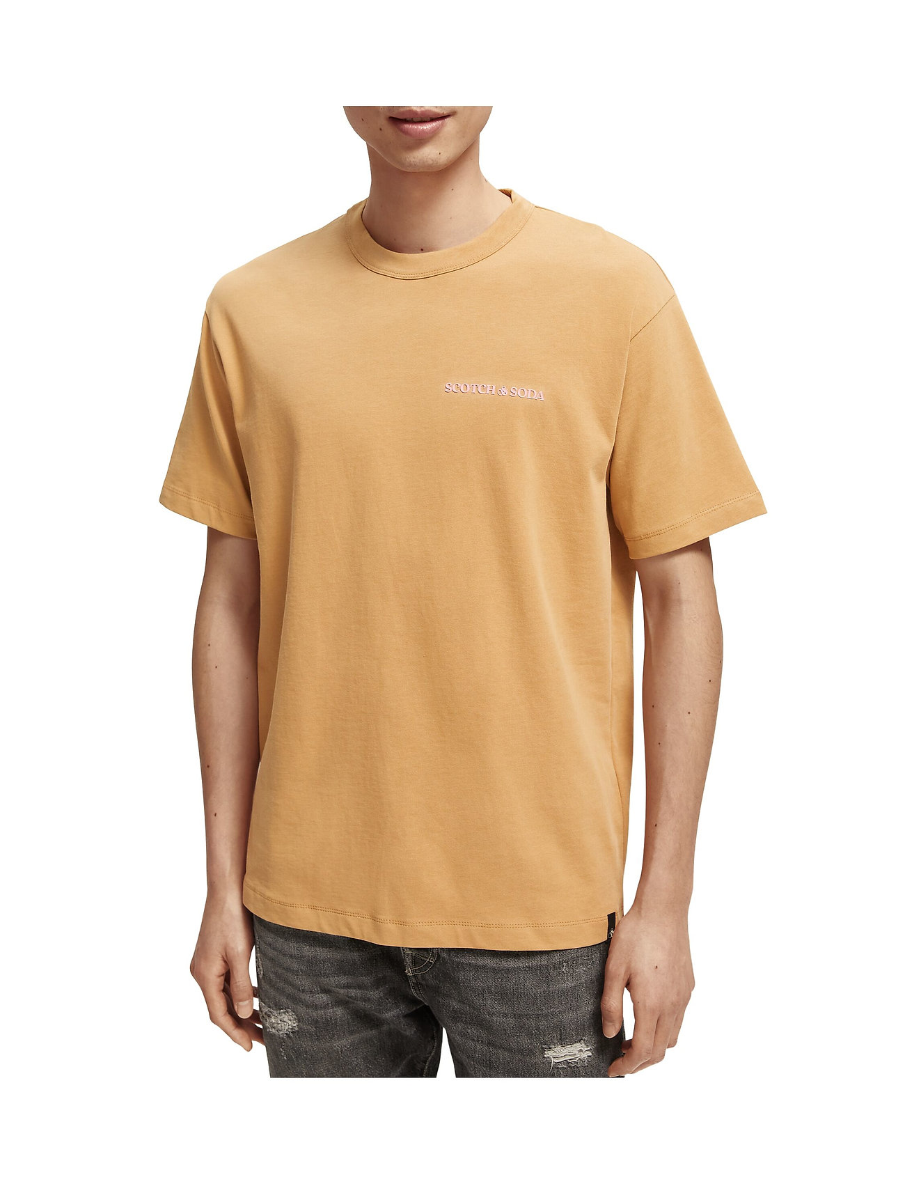Evaluable Crazy Traffic jam Scotch & Soda Regular-fit T-shirt In Organic Cotton - T-Shirts - Boozt.com