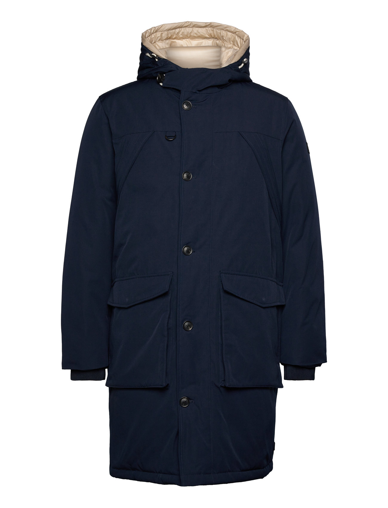 Scotch & Soda Heritage Water Repellent Parka Marinblå