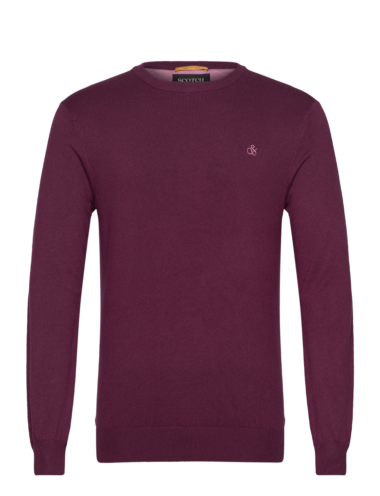 Scotch & Soda Essential Viscose Sweater Burgundy