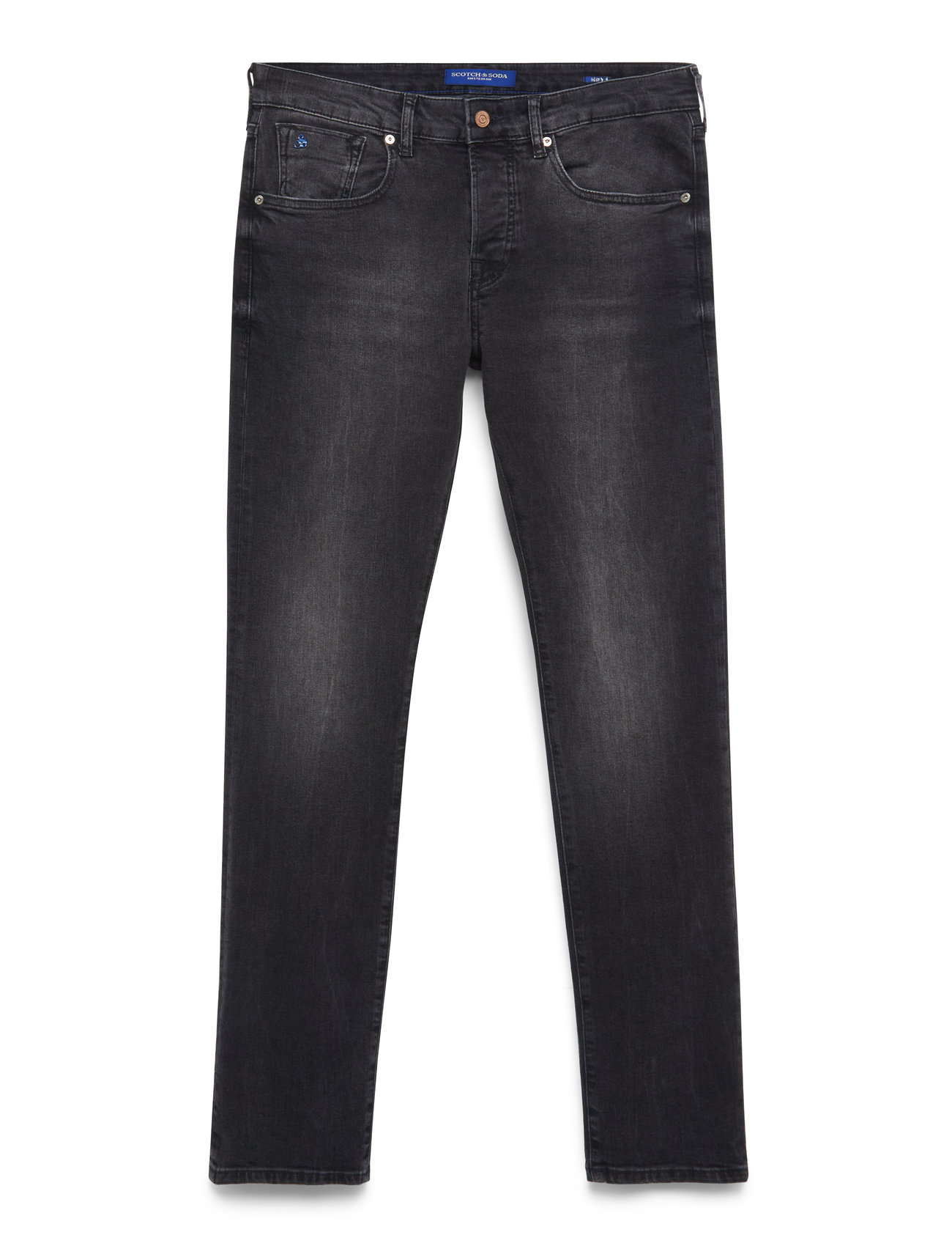 Scotch & Soda Core Ralston Slim Jeans Black Night, 34 x 32, Black, Jeans > Smalle, Herre