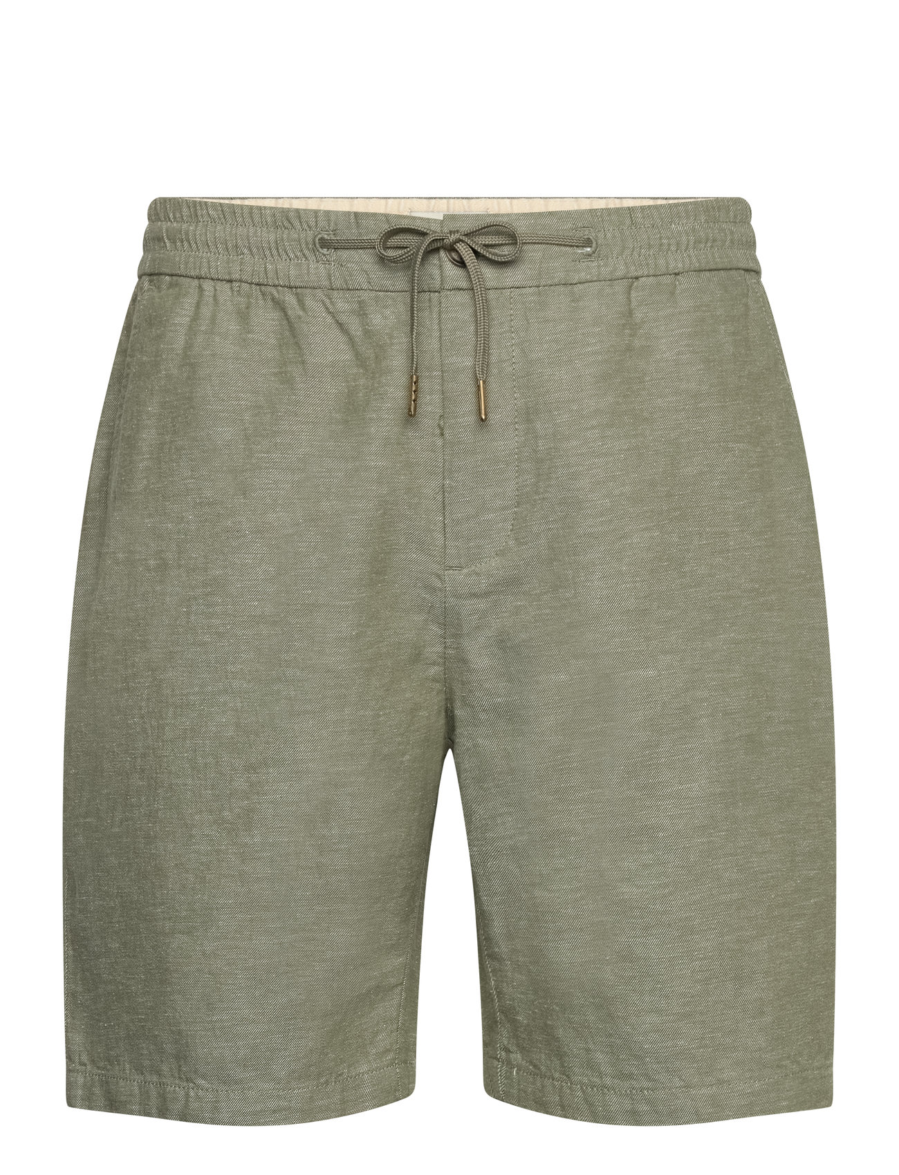 SCOTCH & SODA Seasonal Core - Fave Baumwolle/Linen Twill Bermuda Grün - 29 - Herren