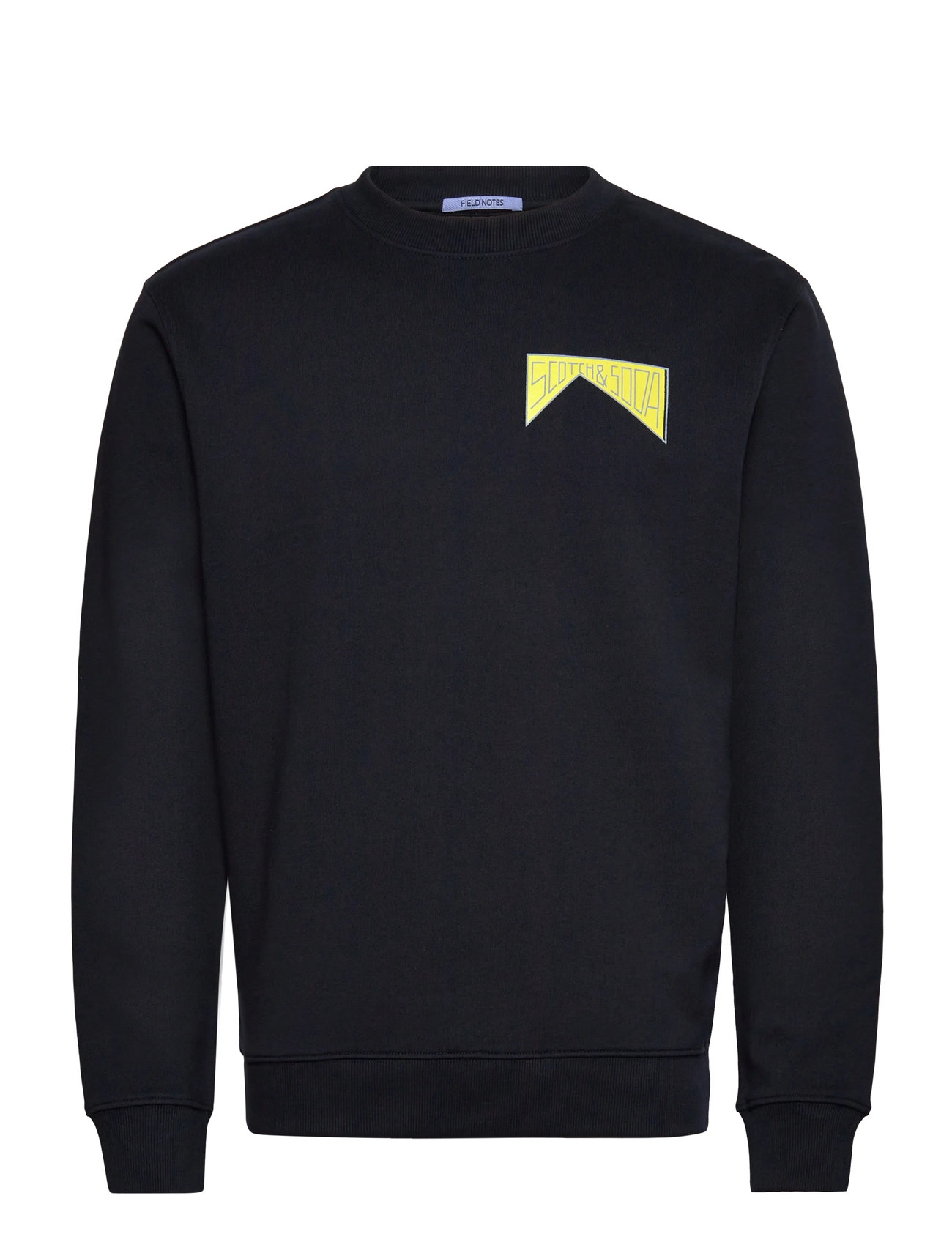 SCOTCH & SODA Front + Back Artwork Sweatshirt Navy - M - Herren