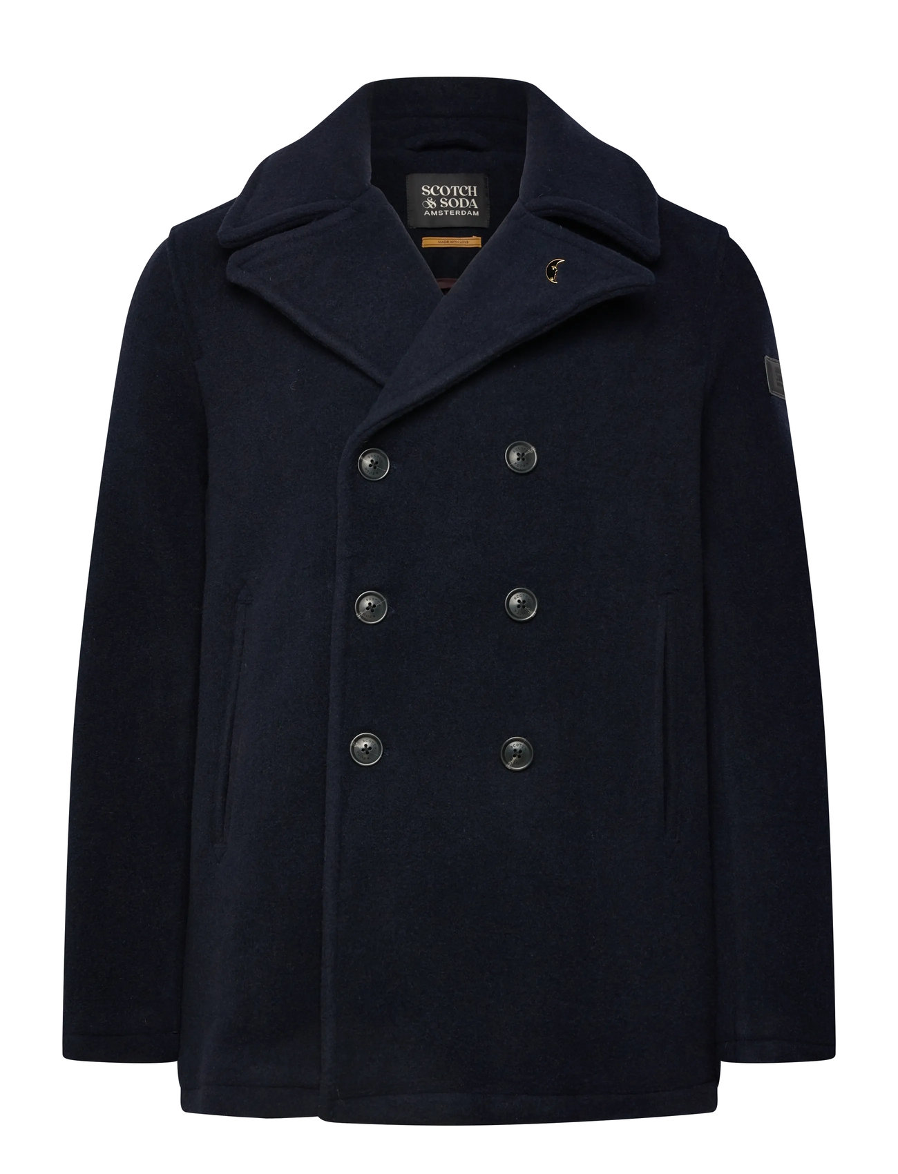 SCOTCH & SODA Wolle Blend Peacoat Navy - XL - Herren