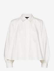 Pleated boxy fit shirt Pleated boxy fit shirt