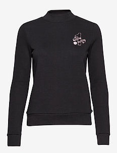 'Maison Scotch' logo sweater - BLACK