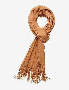 Classic wool scarf - CAMEL