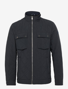 Quilted short jacket with Repreve® filling - spring jackets - night